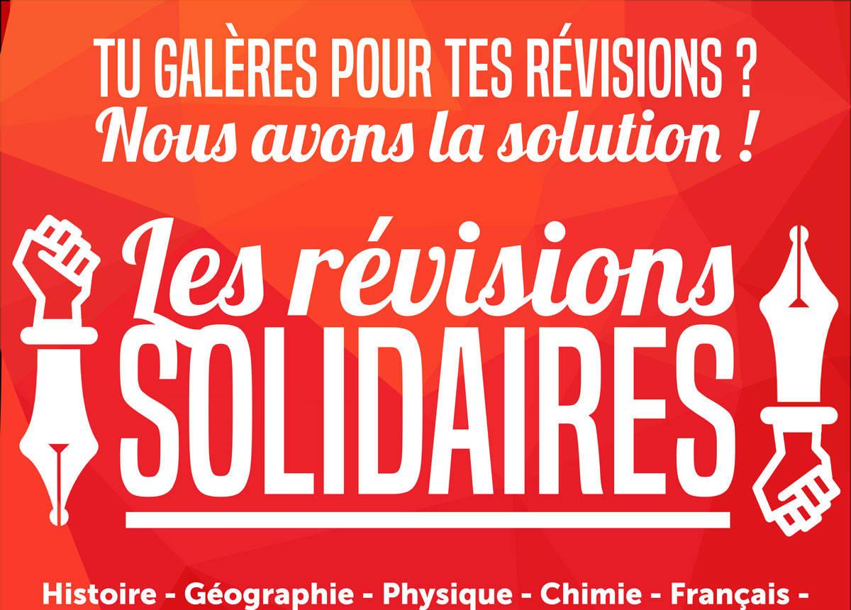 Les révisions solidaires avec les jeunes communistes