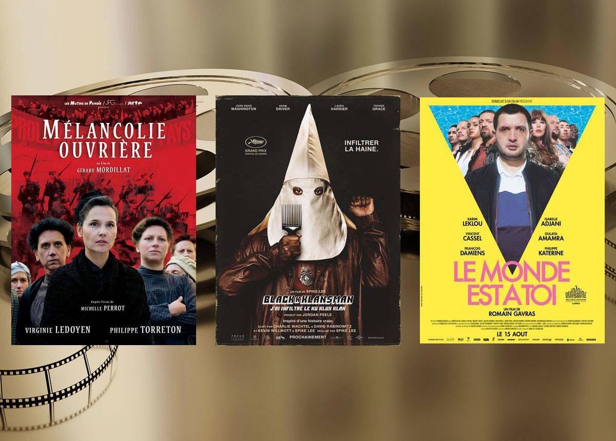Les conseils cinéma pour le week-end