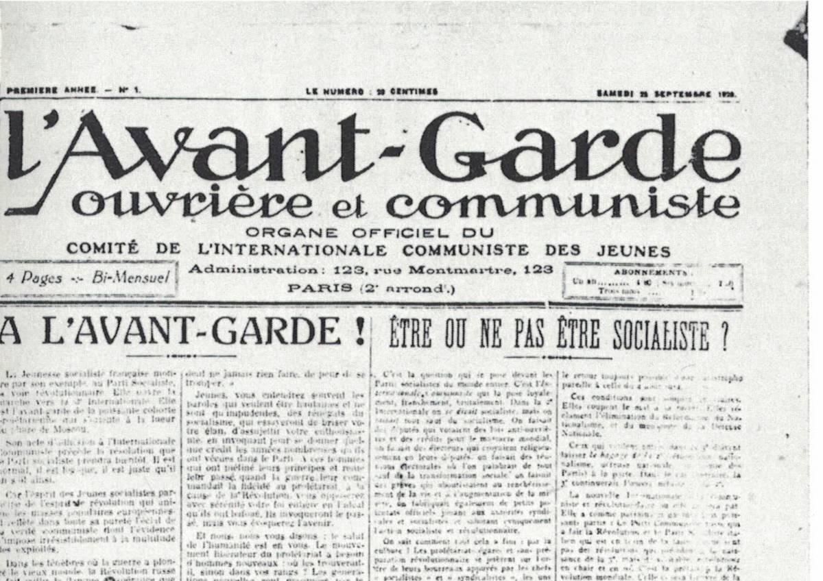 100 ans d’Avant garde