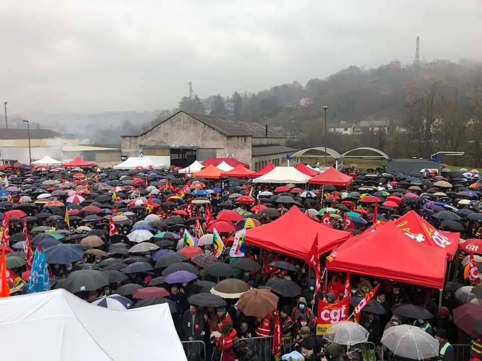 Mobilisation autour des salariés de la SAM