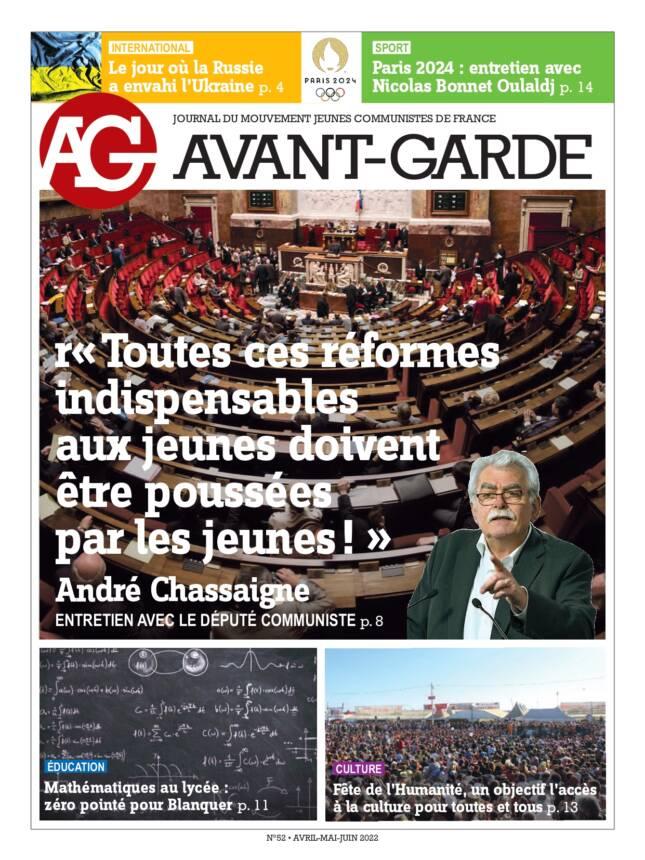 L'Avant Garde N°52: Toutes ces réformes indispensables aux jeunes...