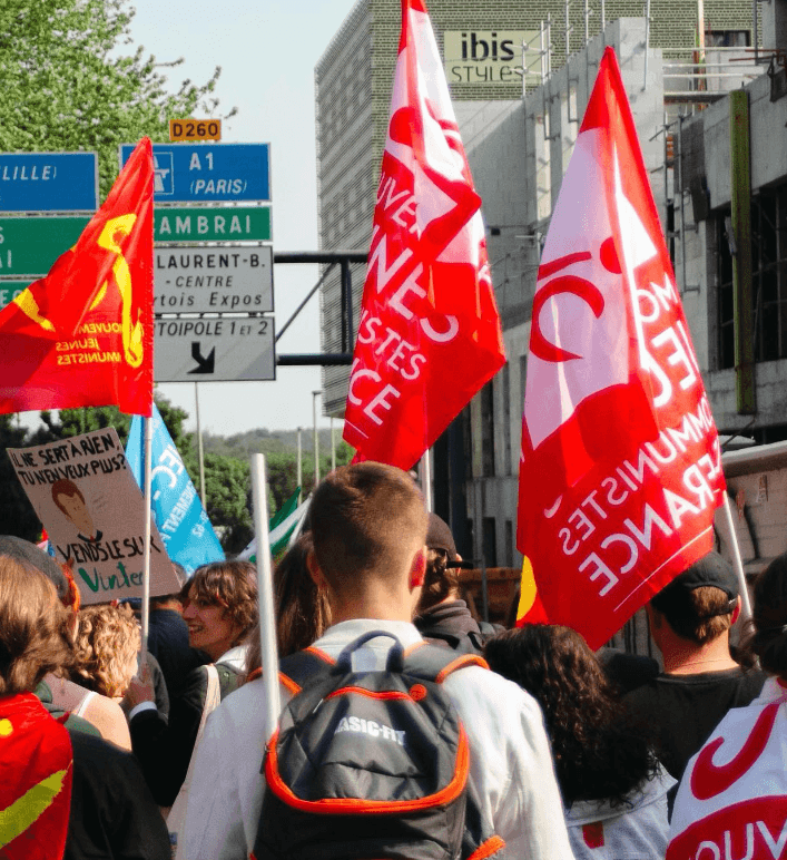 Les jeunes communistes à l’offensive sur le lycée professionnel 