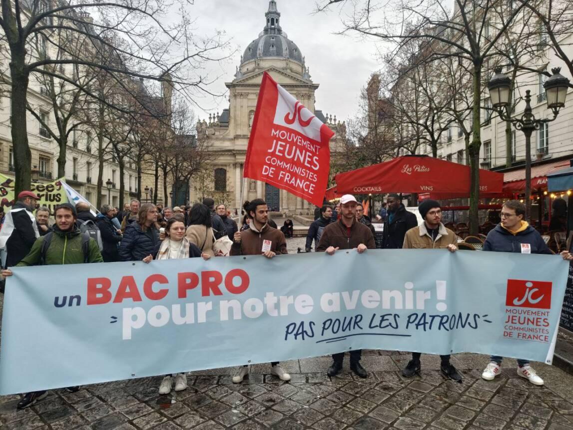 Bac pro : une première mobilisation réussie