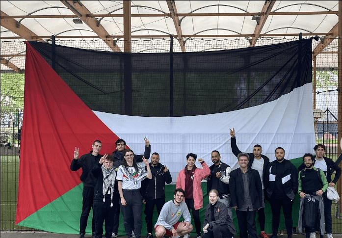 Un tournoi de foot en solidarité avec la Palestine