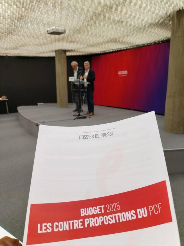 Le PCF propose son contre-budget