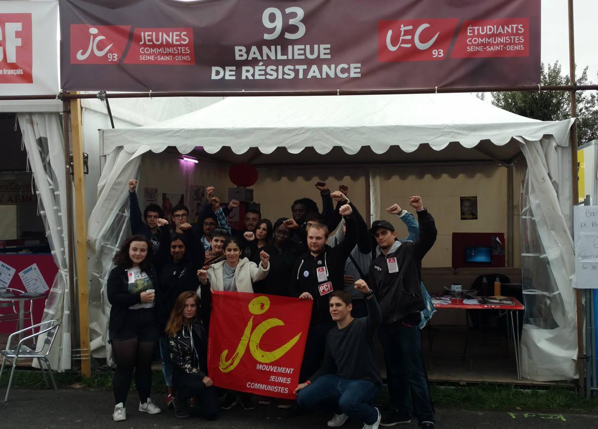 Fête de l’Humanité : avec les jeunes communistes de Seine-Saint-Denis