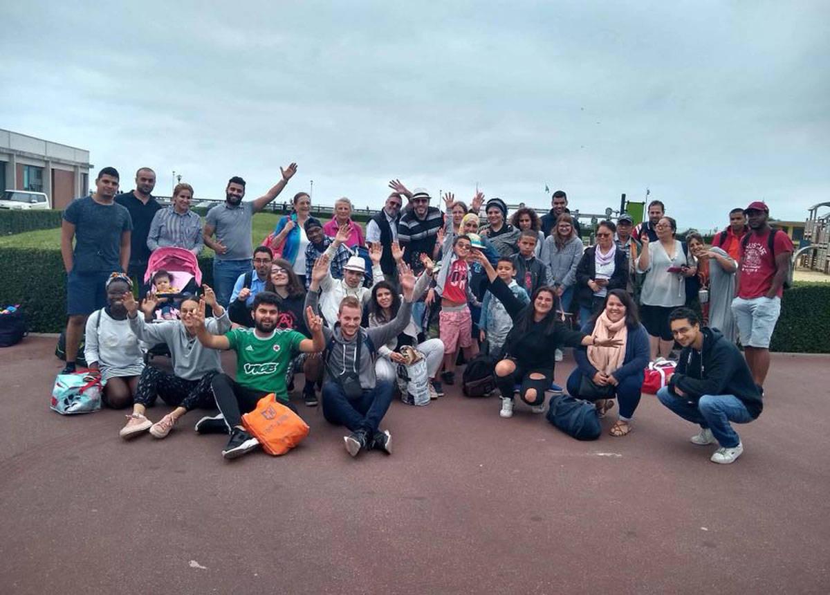 Journée à la mer avec les Jeunes Communistes du Val-de-Marne