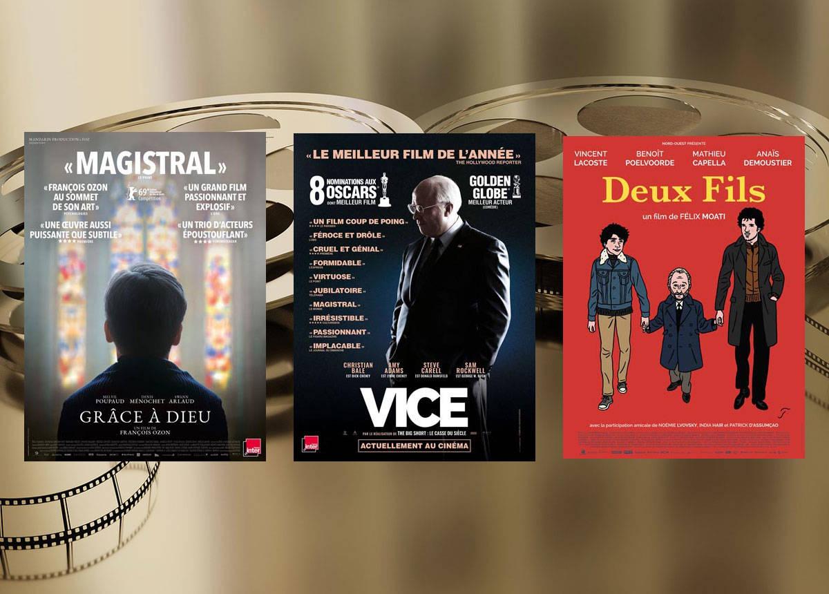 Cover Image for Grâce à dieu, Deux fils et Vice, nos conseils cinéma