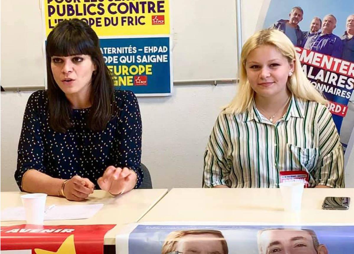 Lucie Martin, étudiante à Grenoble et candidate PCF aux élections européennes
