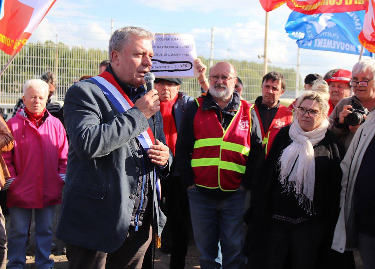 Au Havre, le député Jean-Paul Lecoq se bat pour la paix